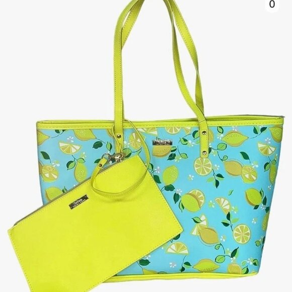 Trina Turk Lemon Tote Bag - Picture 1 of 14